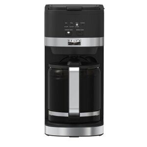 Single Serve & 12-Cup Coffee Maker Combo - Black (Clearance sales )